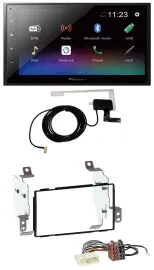 Pioneer DAB MP3 Bluetooth 2DIN USB Autoradio für Nissan Note (2005-2013)