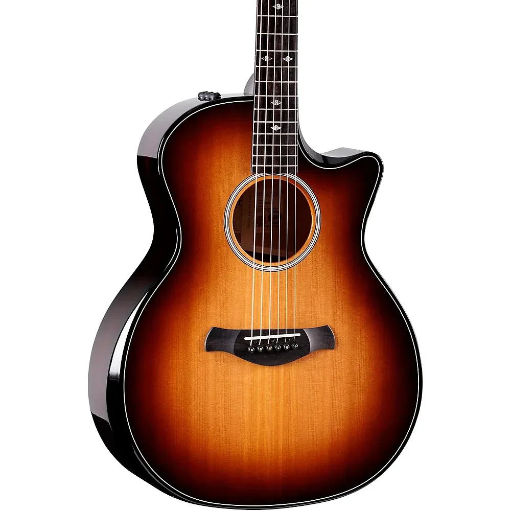 Электроакустическая гитара Taylor 2026 Catch Custom C0798 Builder's Edition Grand Auditorium с вырезом, Shaded Edge Burst