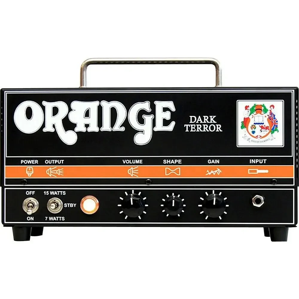 Ламповый усилитель для электрогитары Orange Amplifiers DA15H Dark Terror 15 15W Tube Guitar Amp Head