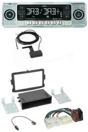 Dietz Bluetooth USB MP3 DAB Autoradio für Dacia Logan Sandero Opel Vivaro