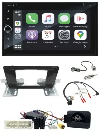 Blaupunkt DAB Lenkrad TMC Bluetooth USB 2DIN Navigation für Hyundai H 350 ab 201