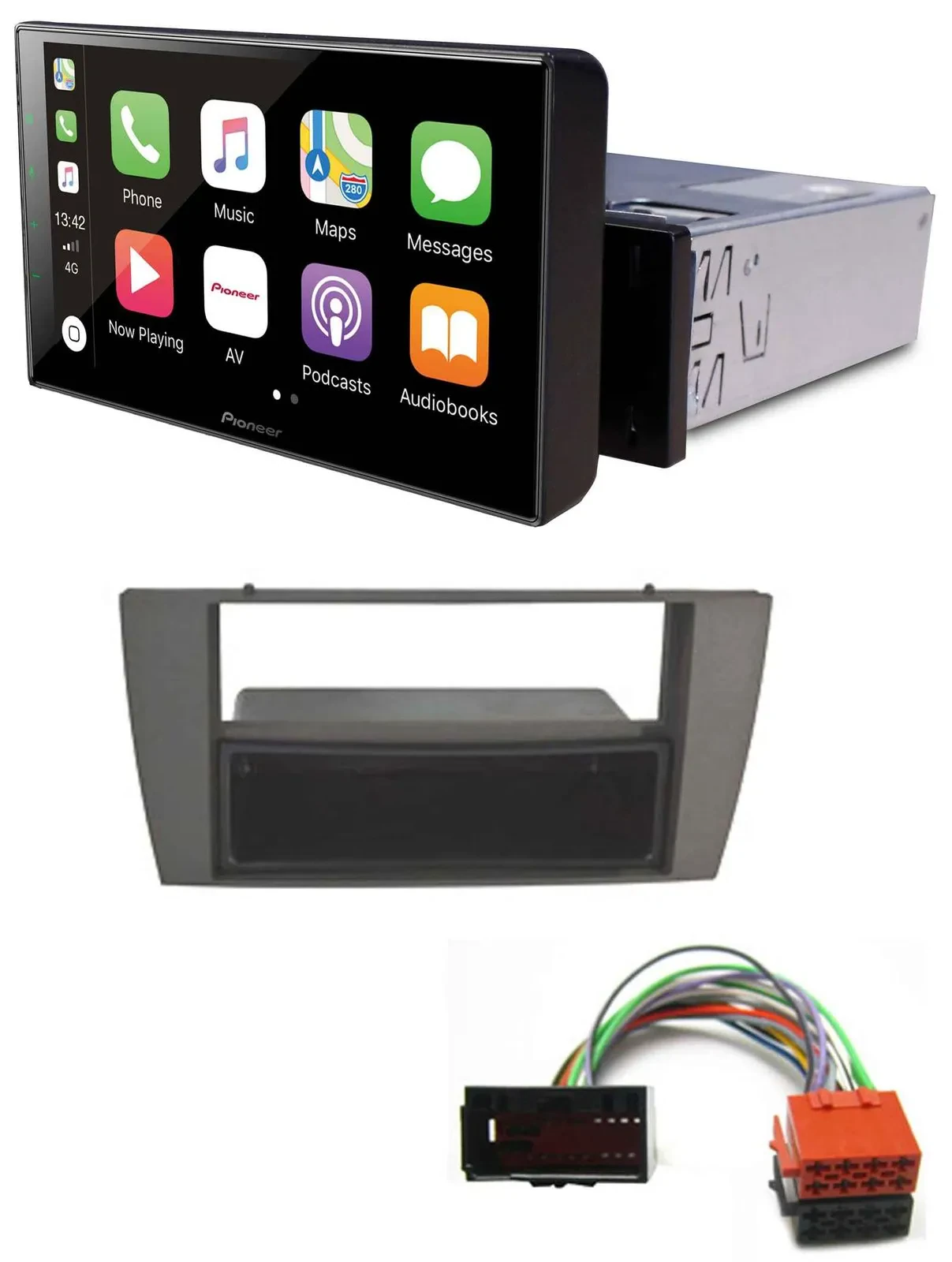 Pioneer Bluetooth MP3 DAB USB Autoradio für Jaguar S-Type X-Type 2003-2008