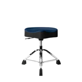 Gator GP-DTH-ASD Percussion Saddle Drum Throne, Blue
