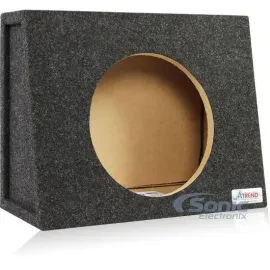 Atrend 12TK 12" Single Universal Truck Style Sealed Subwoofer Enclosure Box