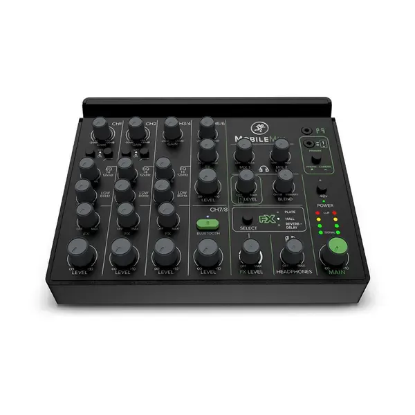 Аналоговый микшер Mackie MobileMix 8-Channel USB-Powered Audio Mixer for Live Sound and Streaming