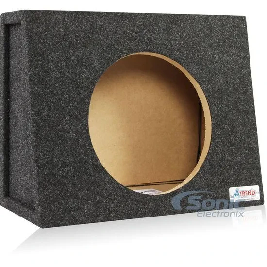 Atrend 12TK 12" Single Universal Truck Style Sealed Subwoofer Enclosure Box