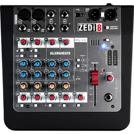 Аналоговый микшер Allen & Heath ZEDi-8 Mixer/USB Interface