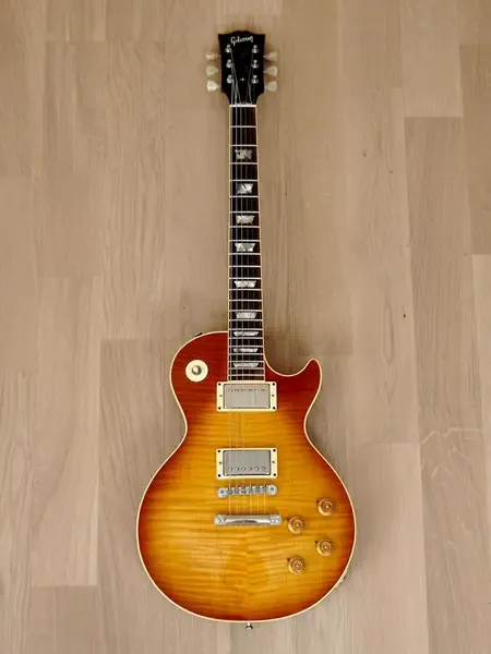 Электрогитара Gibson Pre-Historic Les Paul Standard 1959 Reissue R9 Heritage Cherry Sunburst w/case USA 1983