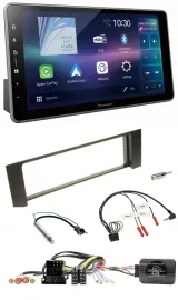 Pioneer Bluetooth USB DAB Lenkrad Autoradio für Audi A4 00-09 ISO Fakra teilakti