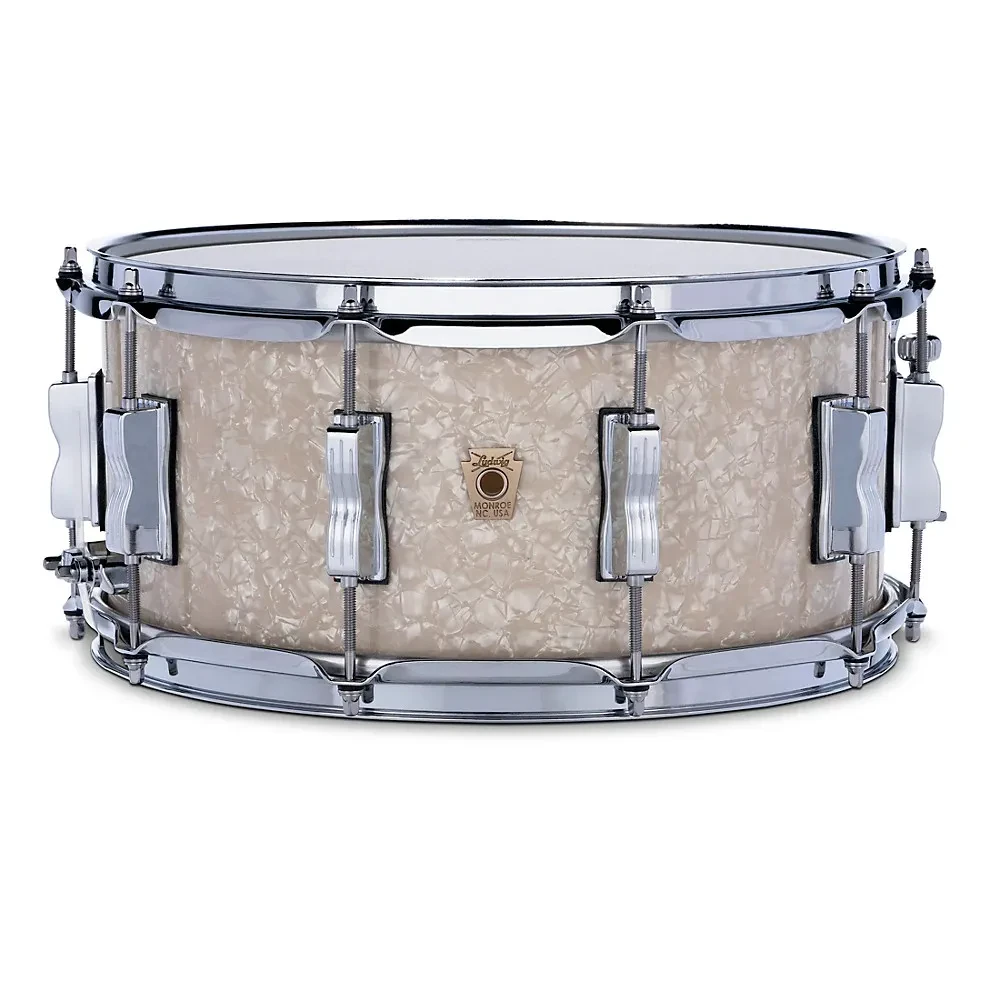 Малый барабан Ludwig Classic Maple 14" x 6.5", Vintage White Marine