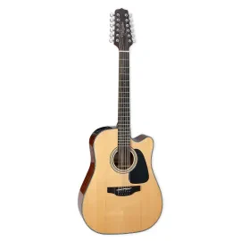 Takamine GD30CE 12-String Dreadnought Acoustic-Electric Guitar, Solid Spruce Top