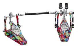 Педаль для барабана Tama HP900RWMPR Iron Cobra Psychedelic Rainbow