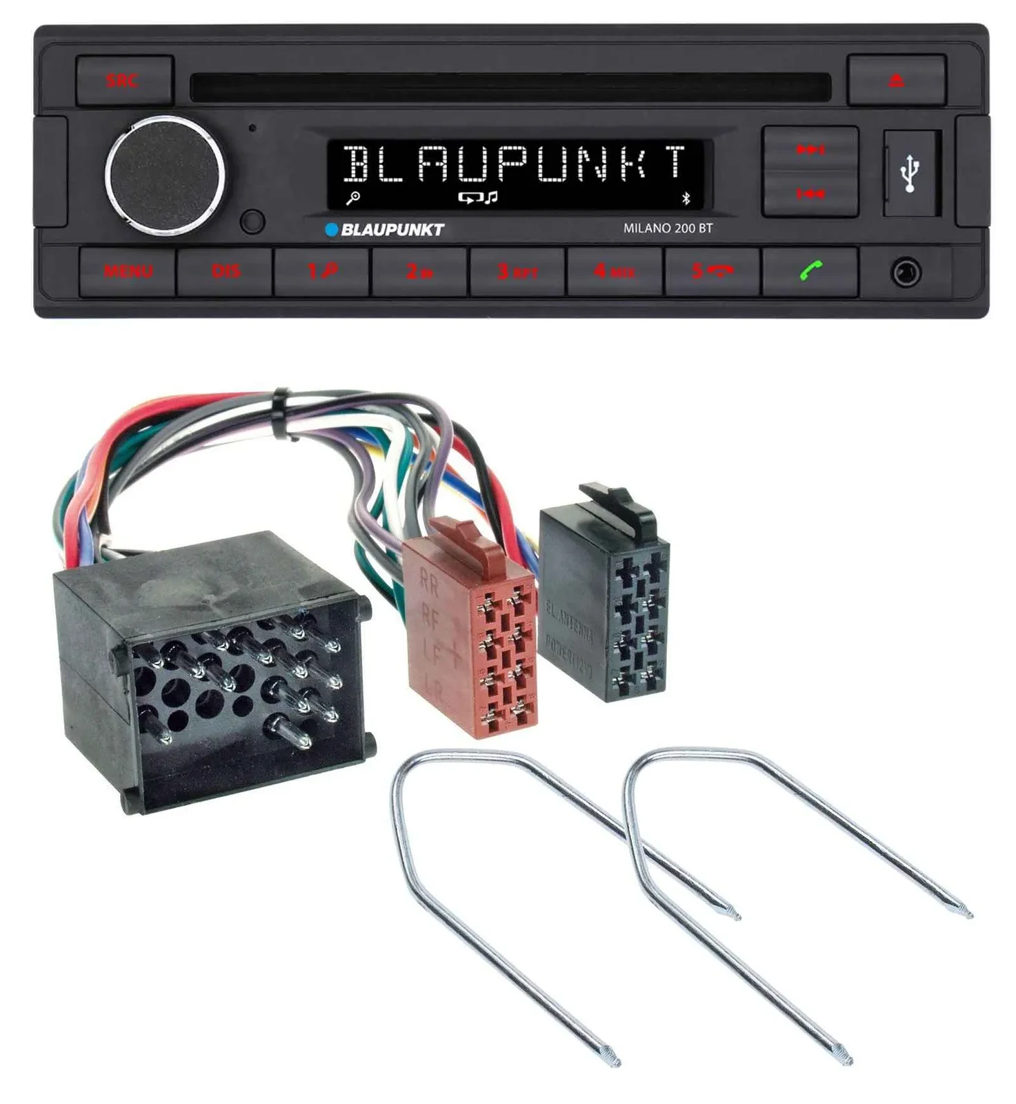 Blaupunkt MP3 USB CD Bluetooth AUX Autoradio für BMW 3er E30 E36 87-00 5er E34 8