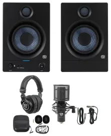 Студийные мониторы PreSonus Eris 5BT 2nd Gen 5", Bluetooth (набор, пара) с микрофоном и наушниками