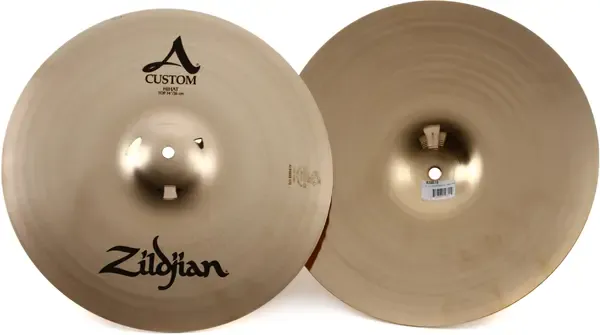 Тарелка барабанная Zildjian 14" A Custom Hi-Hat (пара)