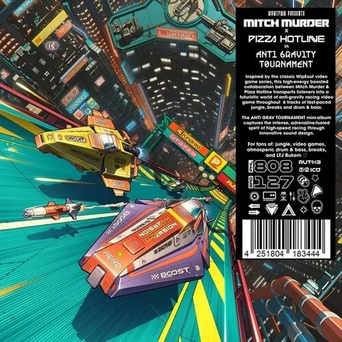 Виниловая пластинка Murder,Mitch / X Piz - Anti Gravity Tournament [New Vinyl LP]
