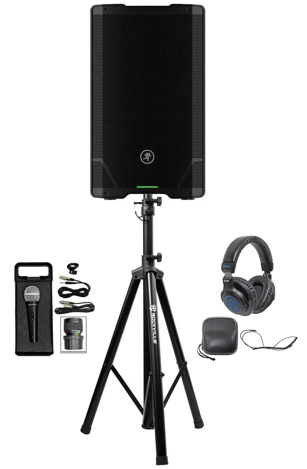 Активная акустическая система Mackie SRT212 Black с аксессуарами