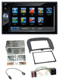 Blaupunkt SD Bluetooth 2DIN MP3 USB AUX Autoradio für Mercedes SL-Klasse 2001-20