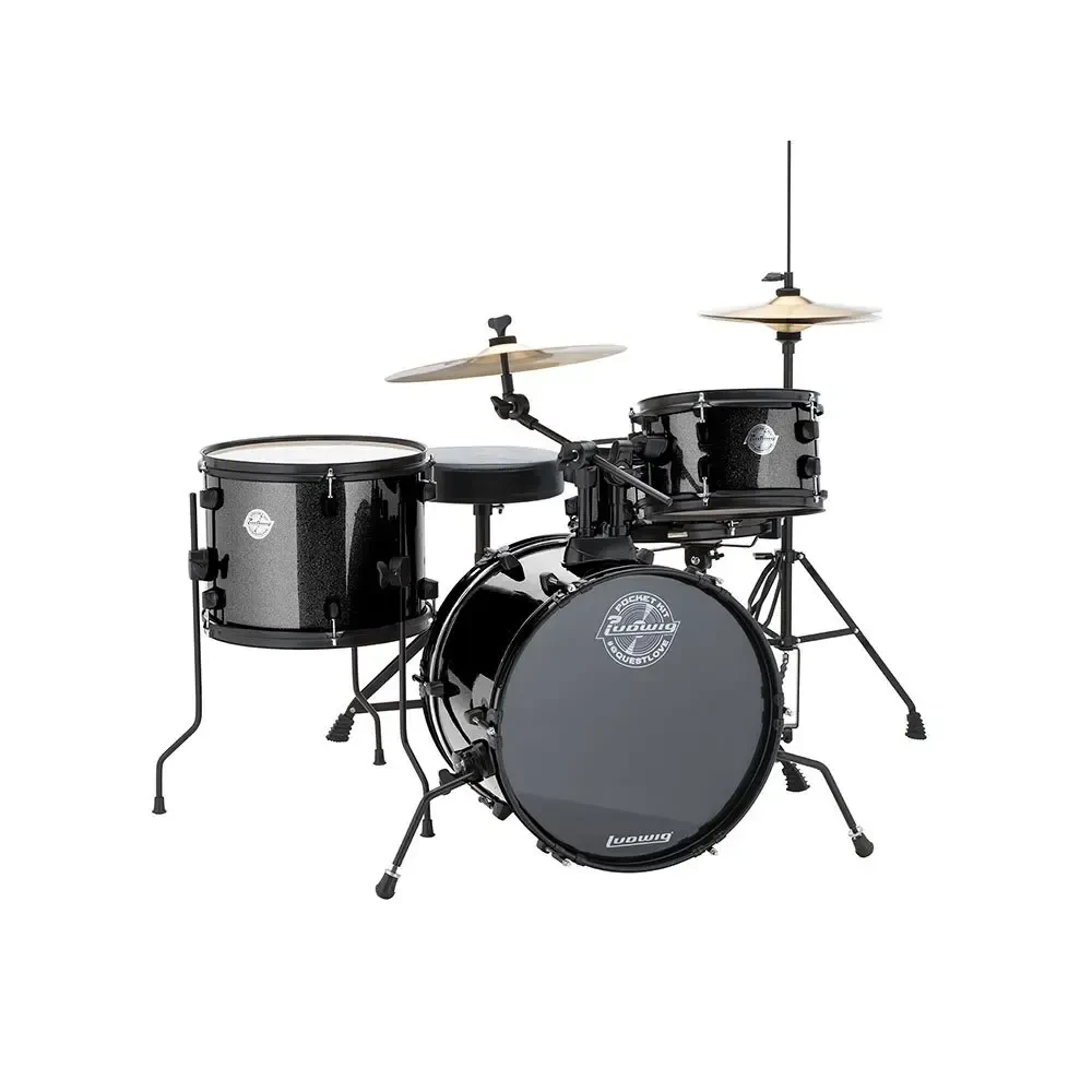 Барабанная установка Ludwig LC178X016 Pocket Kit Questlove, черная