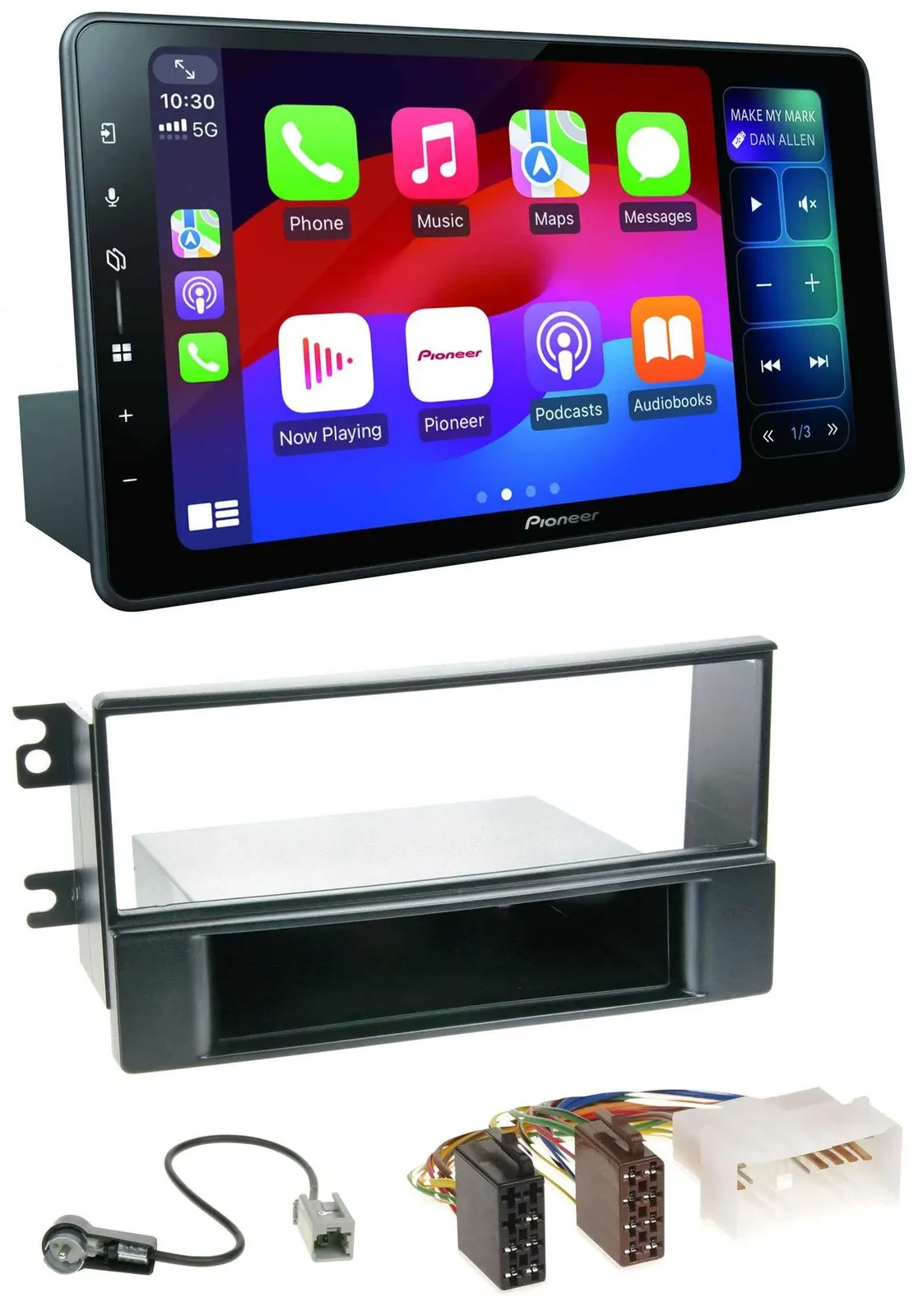 Pioneer Bluetooth DAB MP3 USB Autoradio für Kia Sportage II (2008-2010)