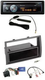 Pioneer CD USB Bluetooth DAB Lenkrad Autoradio für Fiat Ducato 2008-2011 schwarz