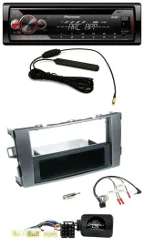 Pioneer CD USB Lenkrad DAB MP3 Autoradio für Toyota Avensis Typ T25 ab 2003