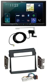 Pioneer 2DIN DAB USB MP3 Bluetooth Autoradio für Kia Soul AM Facelift 11-14