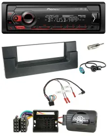 Pioneer Lenkrad USB DAB Bluetooth Autoradio für BMW 5er E39 01-04 Aktivsystem Qu