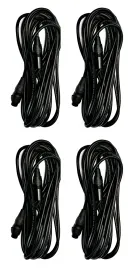(4) American DJ STR566 IP65 Outdoor 25 Foot 5-Pin Male To Female DMX XLR Cables