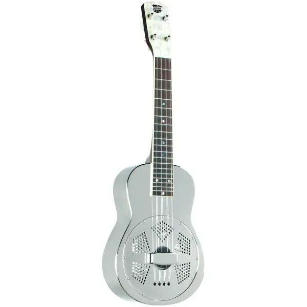 Укулеле Recording King RU-998 Resonator Concert Nickel Silver