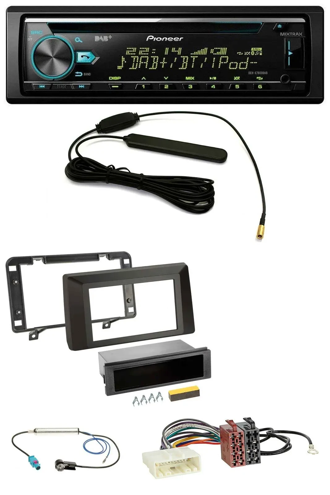 Автомагнитола для Dacia Duster (с 2021) Pioneer CD/MP3/AUX/DAB/USB