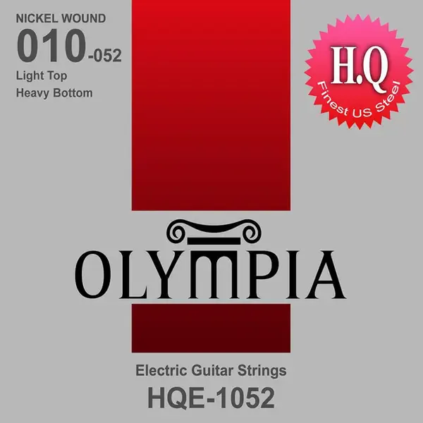 Струны для электрогитары Olympia HQE1052 Nickel Wound 10-52