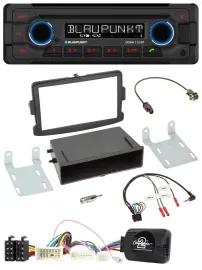 Blaupunkt Lenkrad MP3 CD Bluetooth USB Autoradio für Dacia Dokker Duster Lodgy a