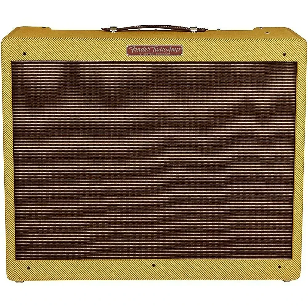 Комбоусилитель для электрогитары Fender '57 Custom Twin Lacquered Tweed Eminence Alnico 2x12 40W