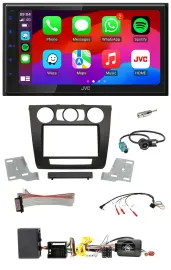 JVC Bluetooth 2DIN Lenkrad DAB USB Autoradio für BMW 1er Aktiv man. Klima E87/E8