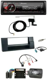 Pioneer USB Lenkrad DAB Bluetooth Autoradio für BMW 5er 01-04 E39 Aktivsystem Ab