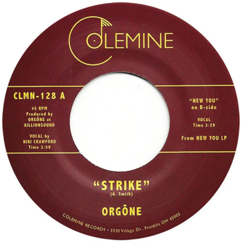 Виниловая пластинка Orgone – Strike / New You (Релиз 2015)