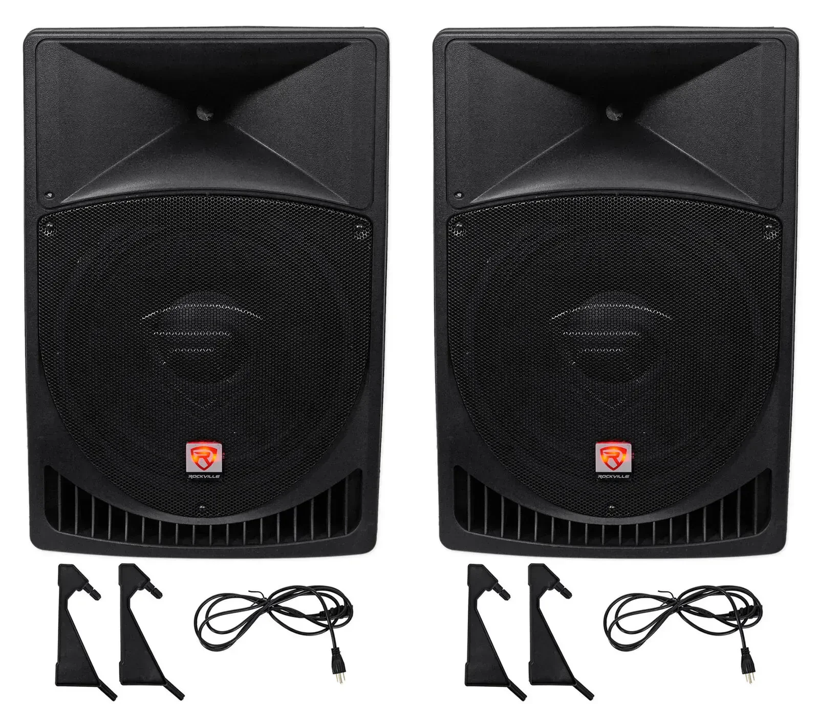 Активная акустическая система Rockville RPG15 Black (пара)