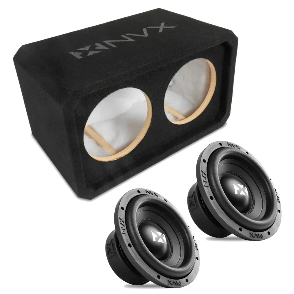 Сабвуфер пассивный NVX NE82S 2×8" (закрытый, 3/4" MDF)