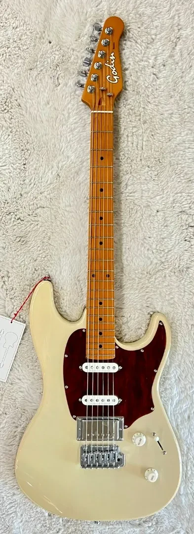 Б/У электрогитара Godin Session Double Cutaway T-Pro MN Ozark Cream с сумкой