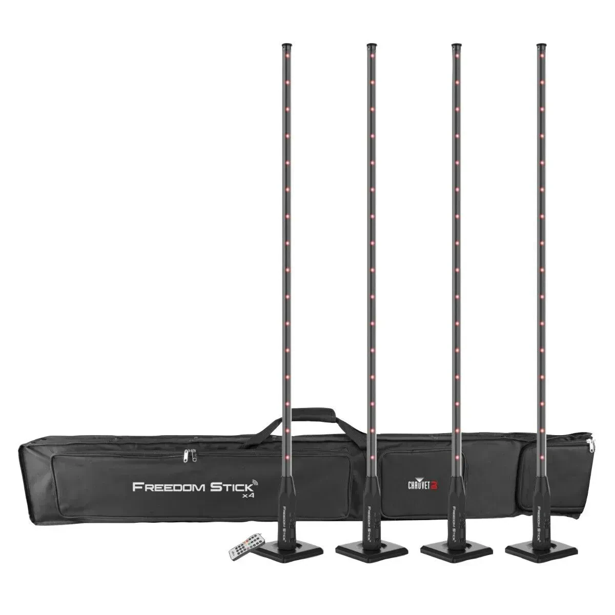 Светодиодный прибор Chauvet DJ Freedom Stick X4 с чехлом (4 штуки)