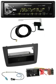 Автомагнитола для Alfa Romeo Mito (с 2014) Pioneer Bluetooth, DAB, USB, MP3, черная