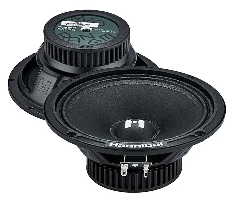 Deaf Bonce HANNIBAL HM-6E 6.5" 4-ohm Midrange Car Speakers