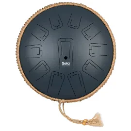 Schlitztrommel Sela Unity TD13U3 Tongue Drum 13" C# Minor Blue 432 Hz Schlitz Tr