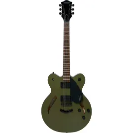 Электрогитара полуакустическая Gretsch Streamliner Cateye Center Block Olive Drab