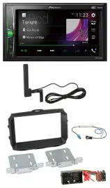 Pioneer MP3 DAB AUX 2DIN Bluetooth Autoradio für Alfa Giulietta 940 Facelift ab