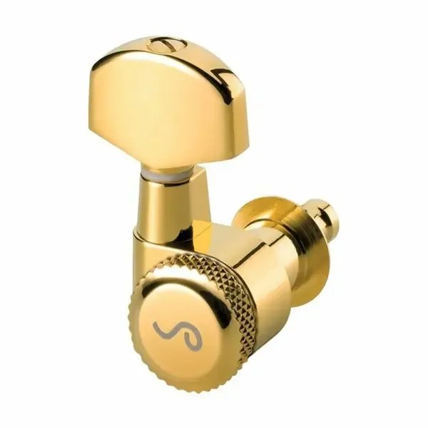 Колки гитарные Schaller M6 Pin Locking 3L3R Gold