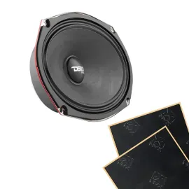 DS18 PRO-SM69.2 6x9” PRO-SM Series Shallow Mid-Range  w/ Sound Damping