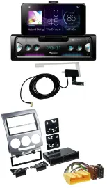 Pioneer DAB Bluetooth MP3 USB Autoradio für Mazda 5 (2005-2010)