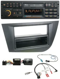 Blaupunkt USB DAB SD Lenkrad Bluetooth Autoradio für Seat Leon 2005-2010 schwarz